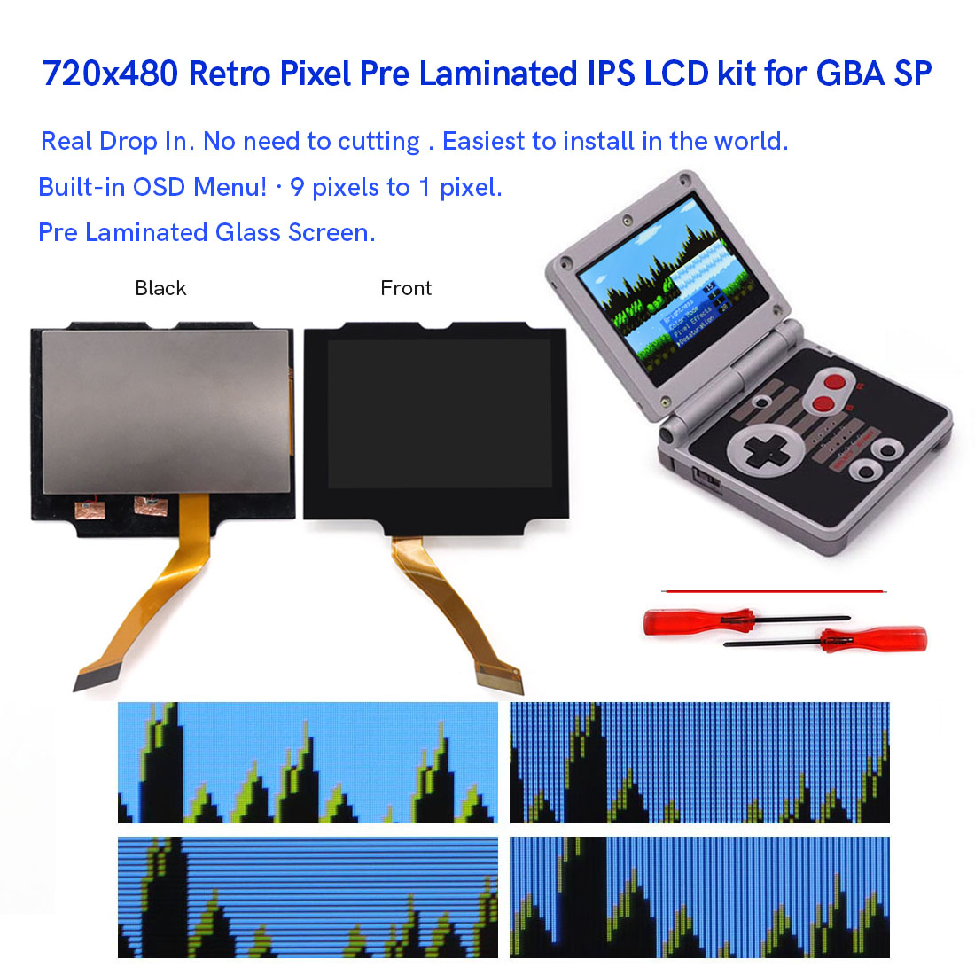Lcd Screen Arcade - หน้าจอ LCD IPS ขนาด 3.0 นิ้ว