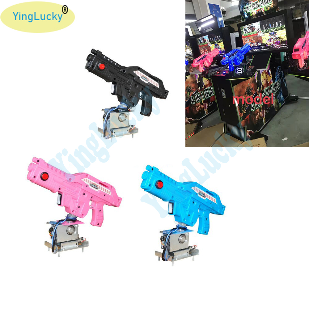 Gun Shooting Arcade - อาเขตปืนสำหรับ Aliens Extermination เครื่องยิงเกมยิงปืนสำหรับเมนบอร์ดคอมพิวเตอร์แปลง Aliens วิดีโอเกมเครื่อง