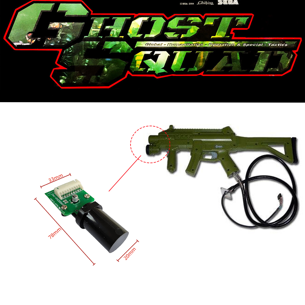 Gun Shooting Arcade - อาเขตวิดีโอเกมยิงสําหรับ Sega Lindbergh เครื่องเปลี่ยนเซนเซอร์สําหรับ Rambo/บ้าน dead