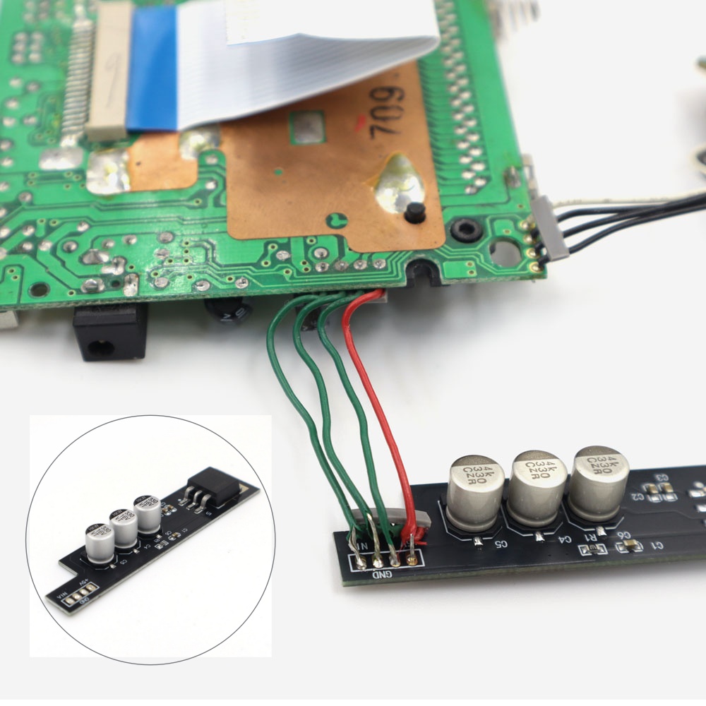Lcd Screen Arcade - สำหรับ GB โมดูลพาวเวอร์บอร์ดอะแดปเตอร์อะแดปเตอร์แปลงไฟสำหรับเกมบอย IPS หน้าจอ LCD