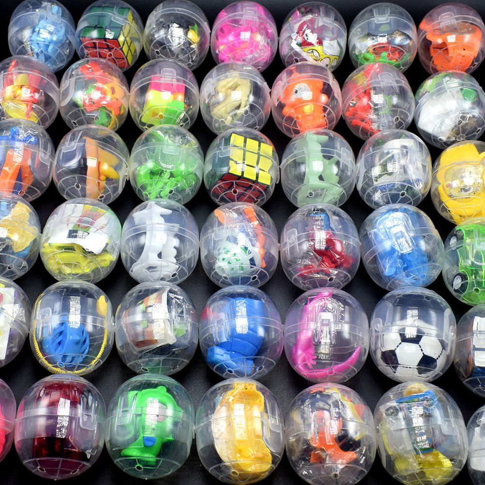 Coin Pusher Machine - 20PCS Gachapon เครื่องโปร่งใส Gachapon ของเล่นสร้างสรรค์เหรียญ Gachapon