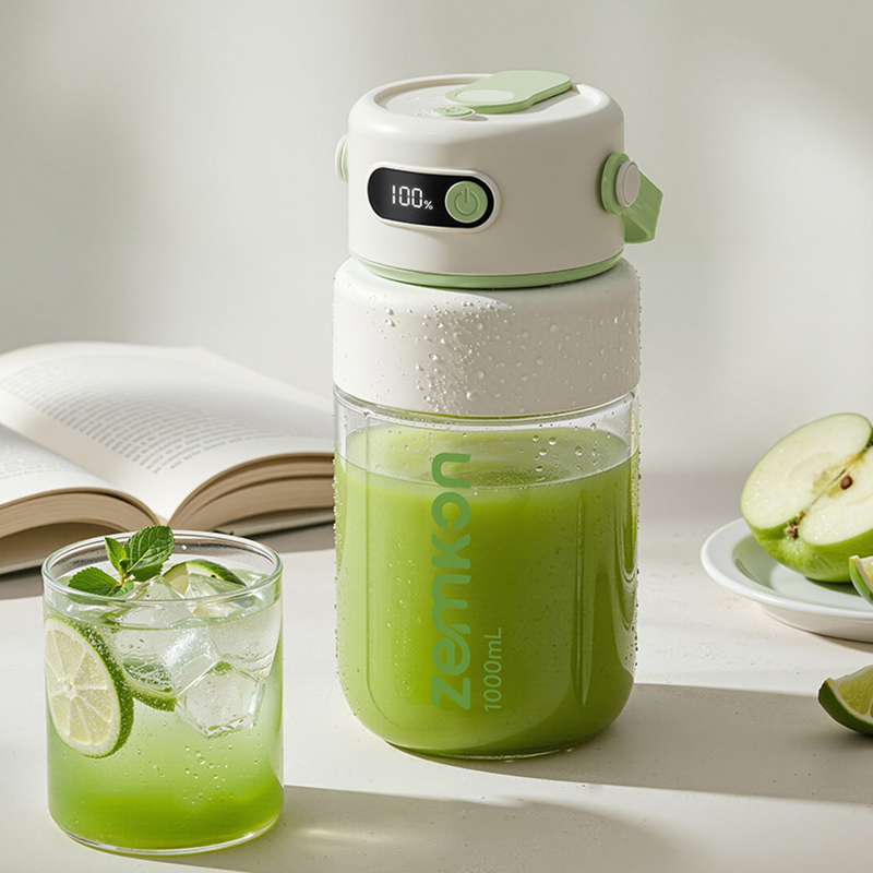 Fruit Slot Machine - 1000ML เครื่องปั่นแบบพกพา USB ไฟฟ้า Juicer เครื่องผสมผลไม้ผลไม้