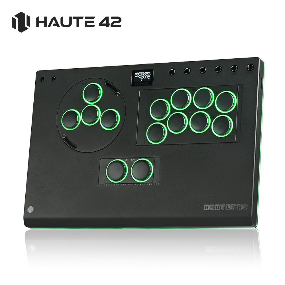 Arcade X - คอนโทรลเลอร์ Haute42 Hitbox Leverless X-Move Stickless