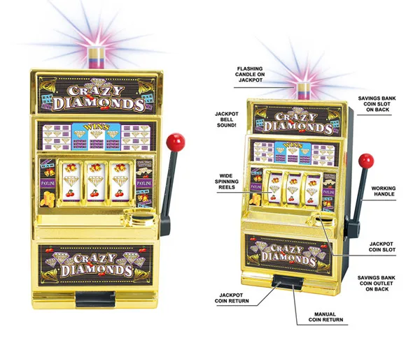 Fruit Slot Machine - เครื่องสล็อตผลไม้, กระปุกออมสิน, ของขวัญวันเกิด, บาร์เหล้า, การ์ดเทค, CL2,