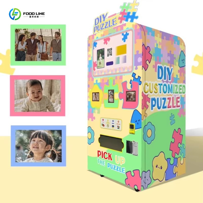 Photo Booth Machine - เครื่องถ่ายภาพพัซเซิลแบบกำหนดเองรุ่นใหม่ล่าสุด บริการตนเอง พร้อมระบบชำระเงินด้วยบัตรเครดิต