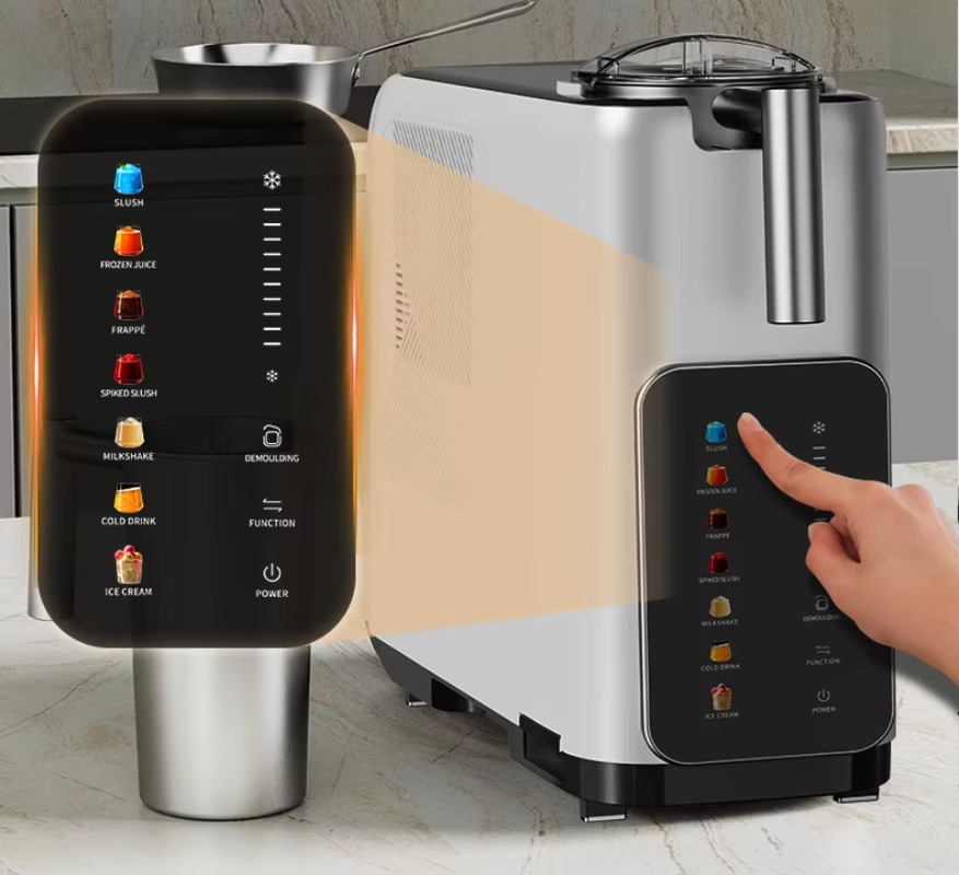 เครื่องทำสมูทตี้ น้ำผลไม้ ไอศก - Slushie Machine Vending บทวิจารณ์และราคา