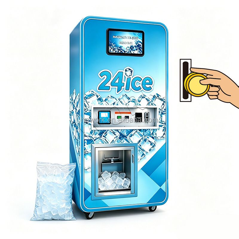 เครื่องทำน้ำแข็งอัตโนมัติพร้อม - Commercial Vending Machine บทวิจารณ์และราคา