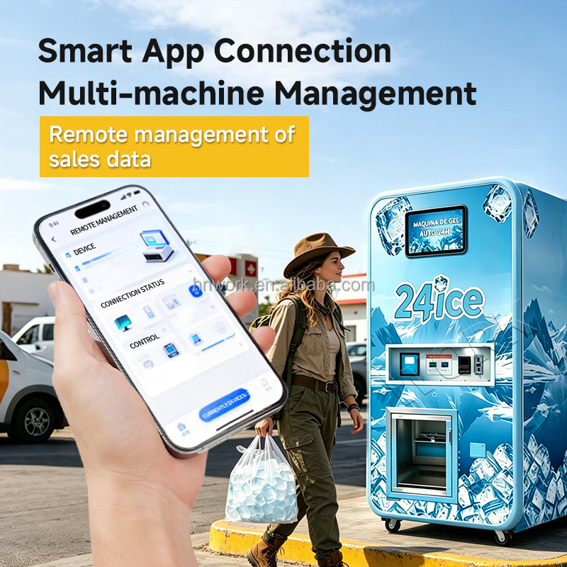 เครื่องทำน้ำแข็งอัตโนมัติพร้อม - Commercial Vending Machine บทวิจารณ์และราคา