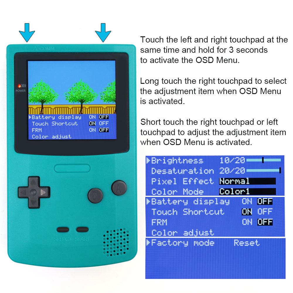 หน้าจอ IPS แบบชาร์จไฟได้ขนาด 2 - Lcd Screen Arcade บทวิจารณ์และราคา