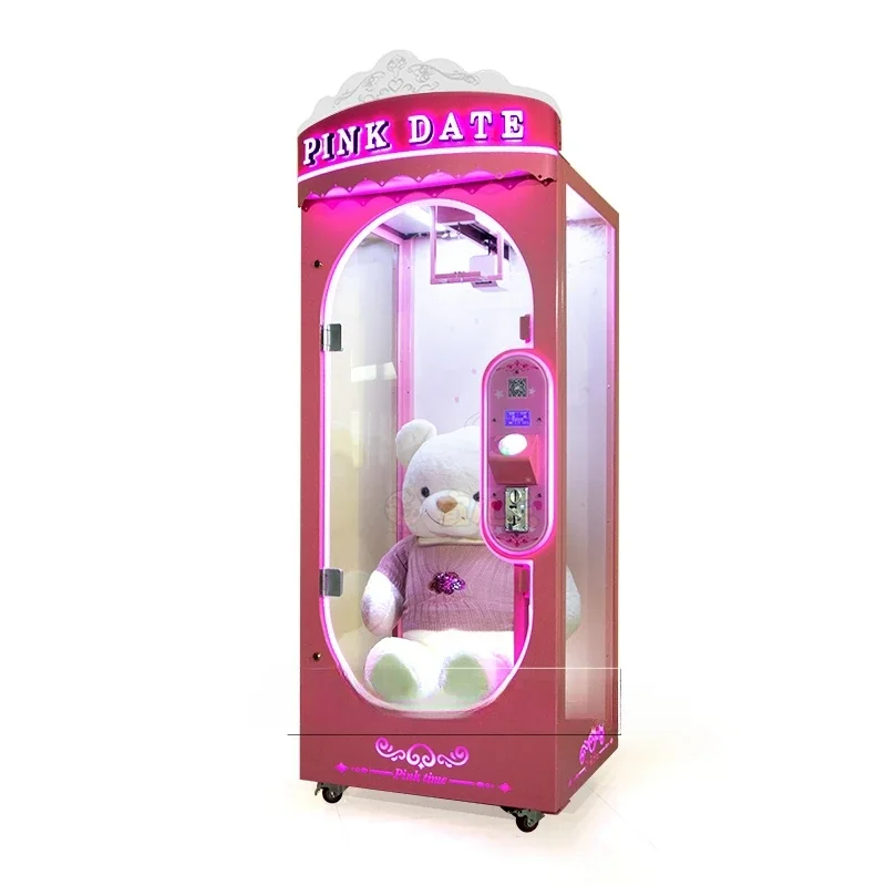 A- สีชมพูวันที่กรรไกรตัดรางวัล - Arcade Prize Vending Machine บทวิจารณ์และราคา