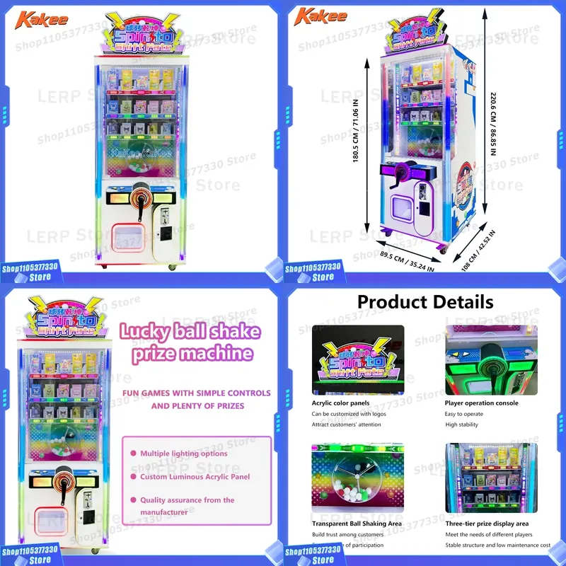 เครื่องเล่นเกมสล็อตเชิงพาณิชย์ - Arcade Style Vending Machine บทวิจารณ์และราคา