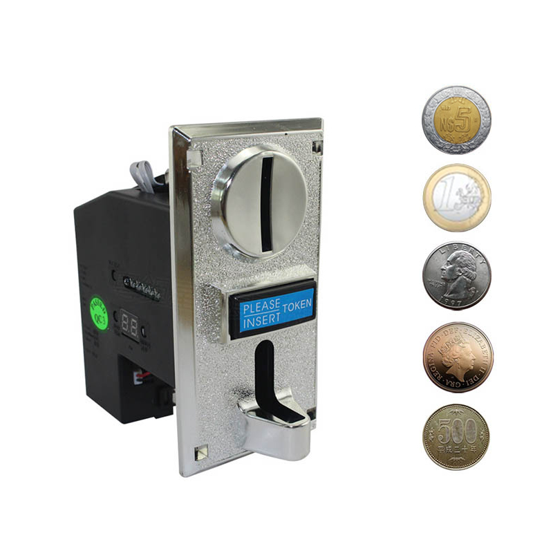 ตัวรับเหรียญหลายตัวอิเล็กทรอนิ - Arcade Ticket Machine บทวิจารณ์และราคา