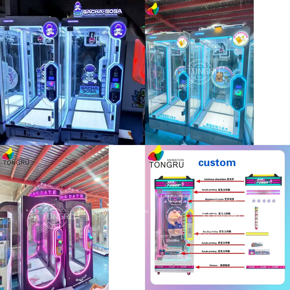 เครื่องเกมตัดเชือกตุ๊กตาขนาดให - Arcade Prize Vending Machine บทวิจารณ์และราคา
