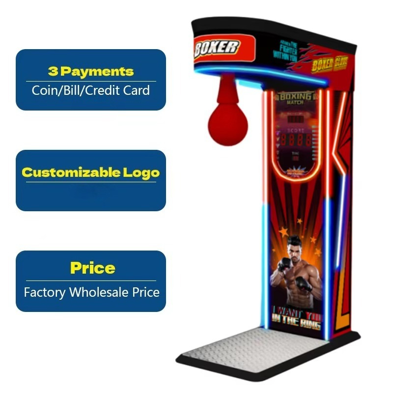 เครื่องเกมส์ชกมวยหยอดเหรียญแบบ - Boxing Machine Arcade บทวิจารณ์และราคา