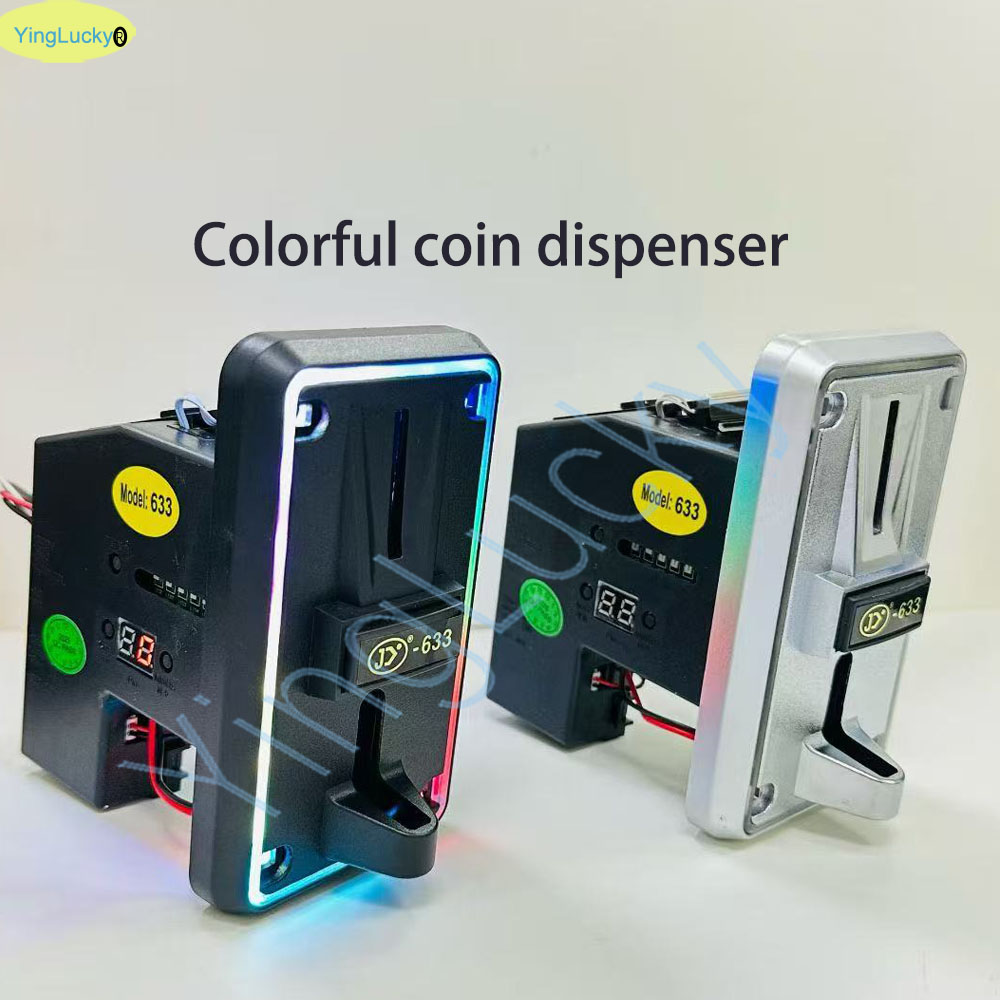 ตัวรับเหรียญแบบหลายชนิดพร้อมไฟ - Coin Pusher Machine บทวิจารณ์และราคา