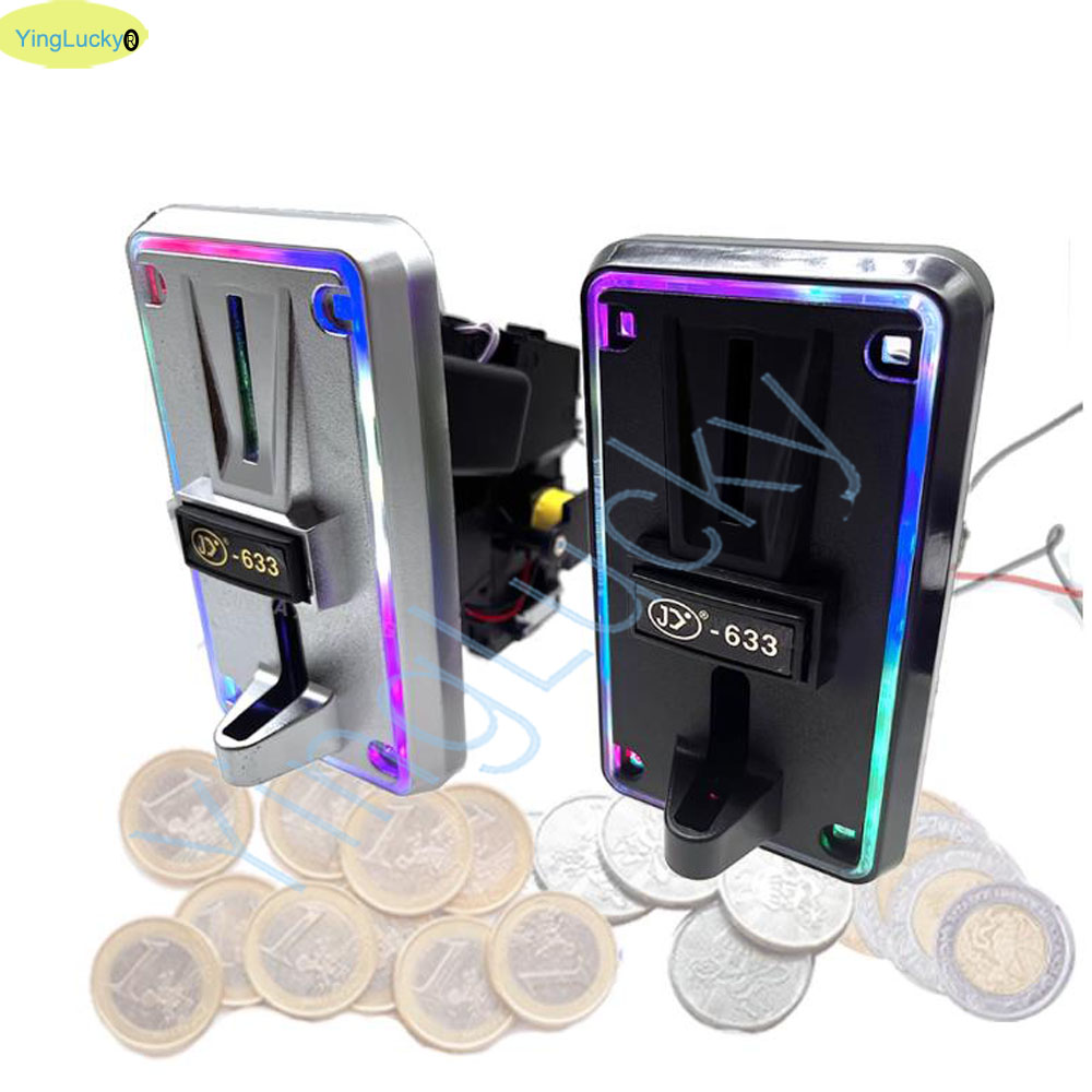 ตัวรับเหรียญแบบหลายชนิดพร้อมไฟ - Coin Pusher Machine บทวิจารณ์และราคา