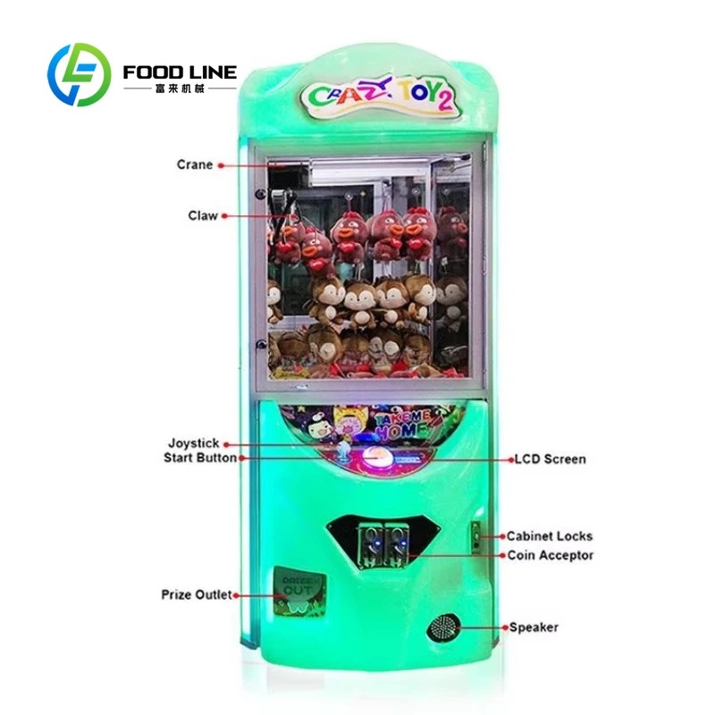เครื่องเกมคีบตุ๊กตาหยอดเหรียญแ - Arcade Prize Vending Machine บทวิจารณ์และราคา