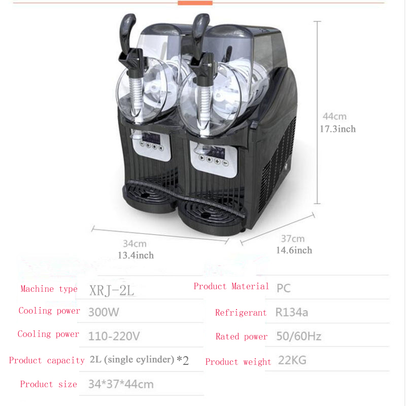 เครื่องทำสลัชเชอร์เชิงพาณิชย์ข - Slushie Machine Vending บทวิจารณ์และราคา