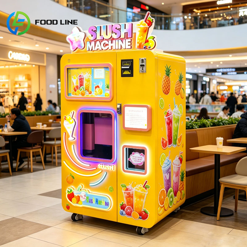 เครื่องทำน้ำแข็งปั่นอัจฉริยะ พ - Slushie Machine Vending บทวิจารณ์และราคา