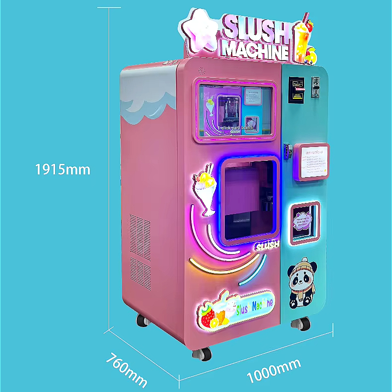 เครื่องทำน้ำแข็งปั่นอัจฉริยะ พ - Slushie Machine Vending บทวิจารณ์และราคา