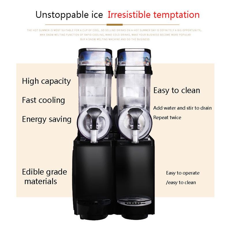 เครื่องทำน้ำแข็งปั่นขนาด 15 ลิ - Slushie Machine Vending บทวิจารณ์และราคา