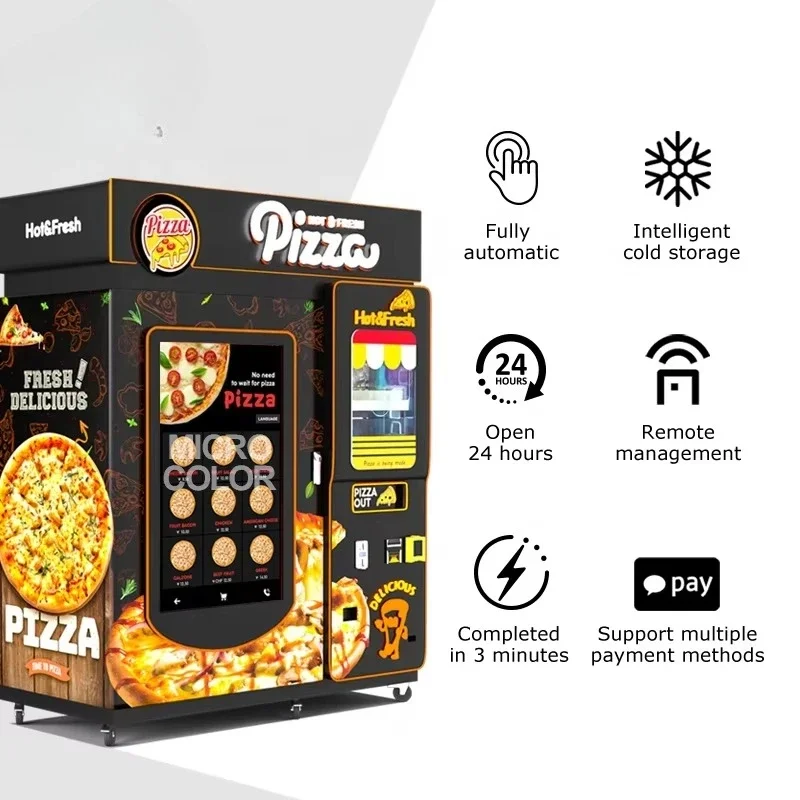 เครื่องจำหน่ายพิซซ่าอัตโนมัติแ - Commercial Vending Machine บทวิจารณ์และราคา