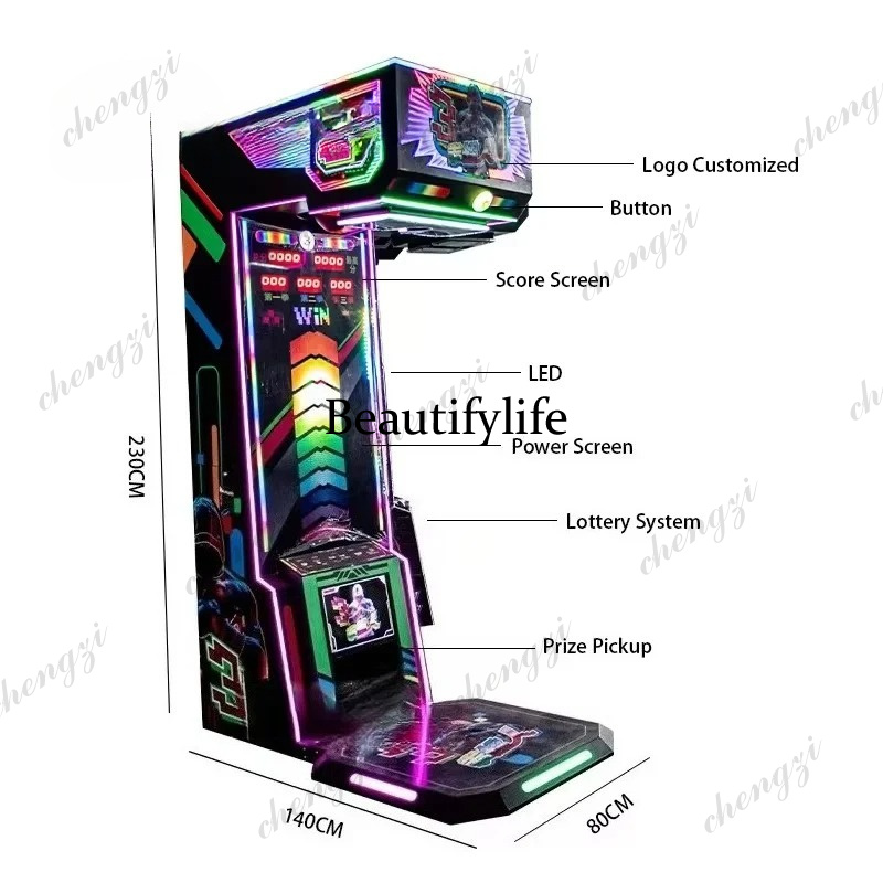 เครื่องชกมวยหยอดเหรียญแบบอาร์เ - Boxing Machine Arcade บทวิจารณ์และราคา