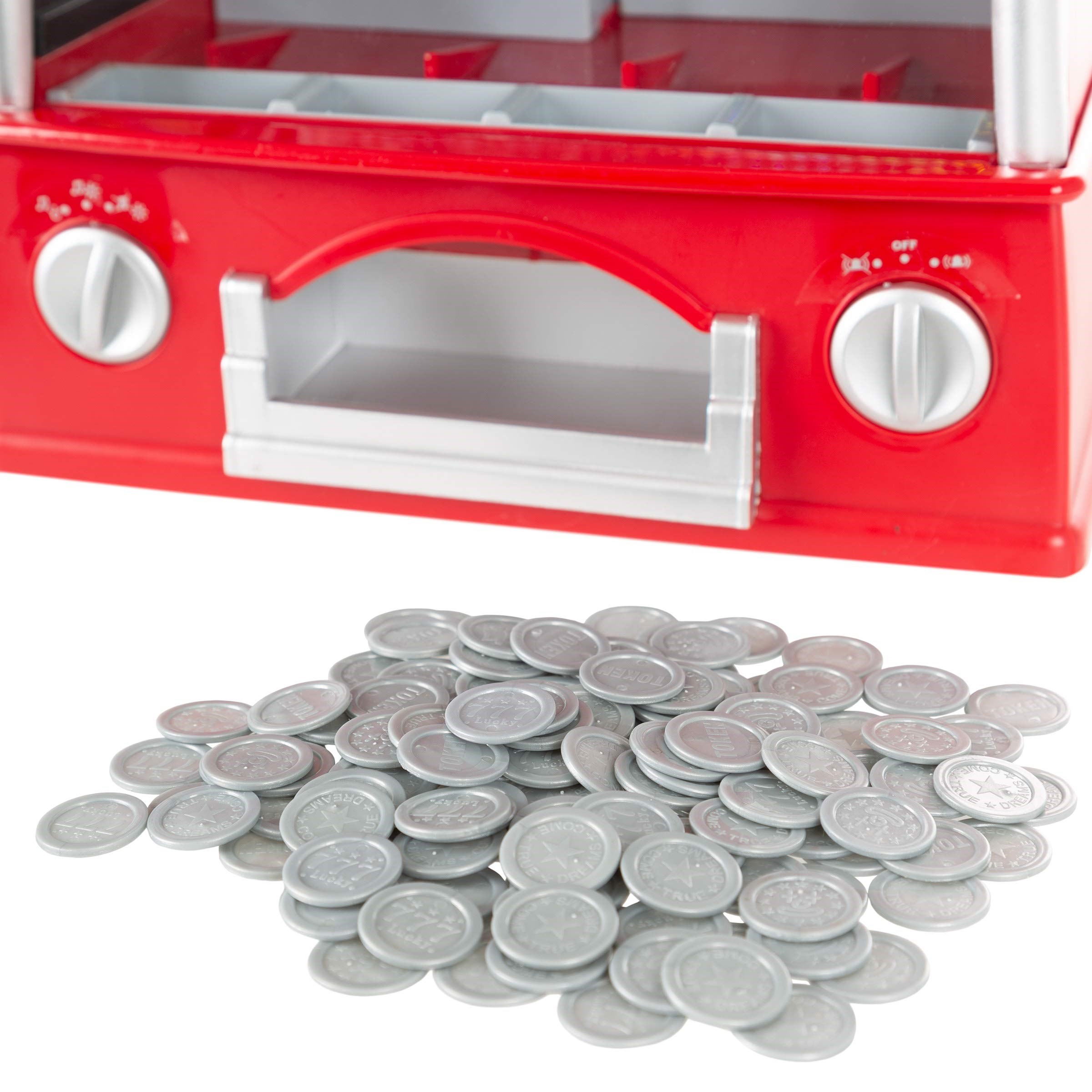เหรียญ Pusher Miniature เกมอาเ - Arcade Prize Vending Machine บทวิจารณ์และราคา