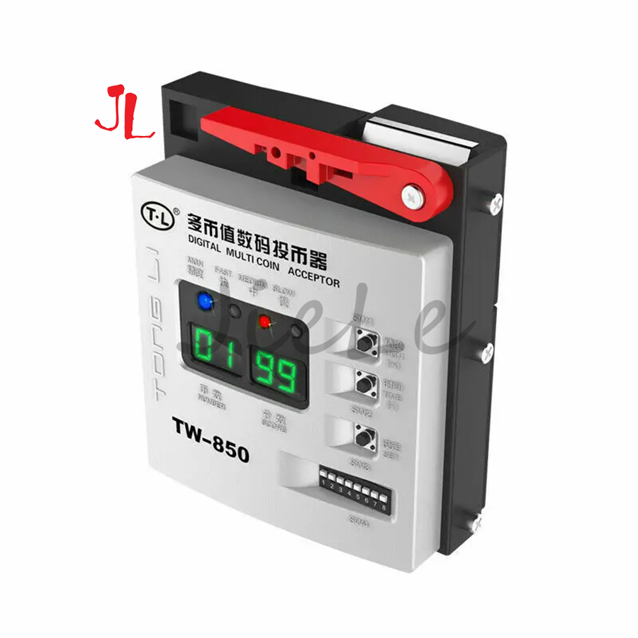 ตัวรับเหรียญหลายตัว TL TW-850, - Arcade Ticket Machine บทวิจารณ์และราคา