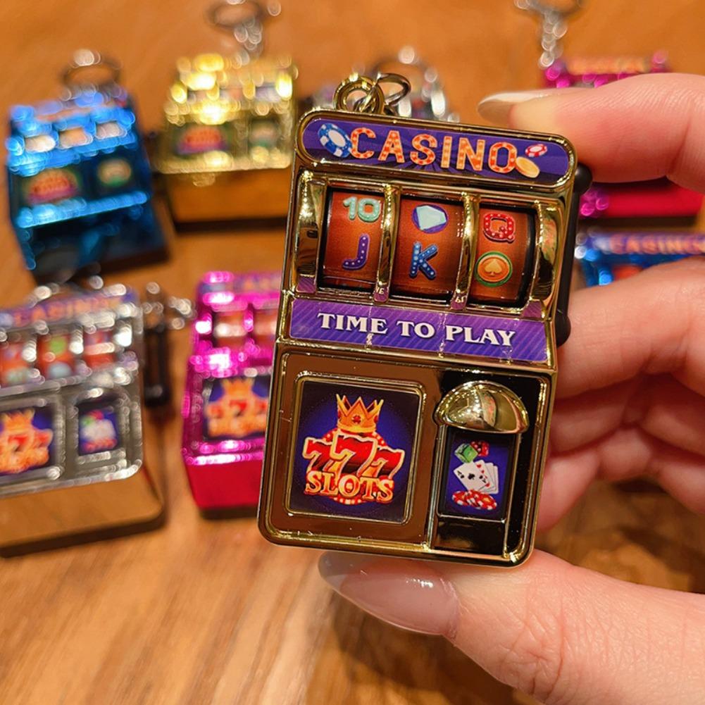 พวงกุญแจรูปตู้สล็อตแฟชั่น จี้ร - Fruit Slot Machine บทวิจารณ์และราคา