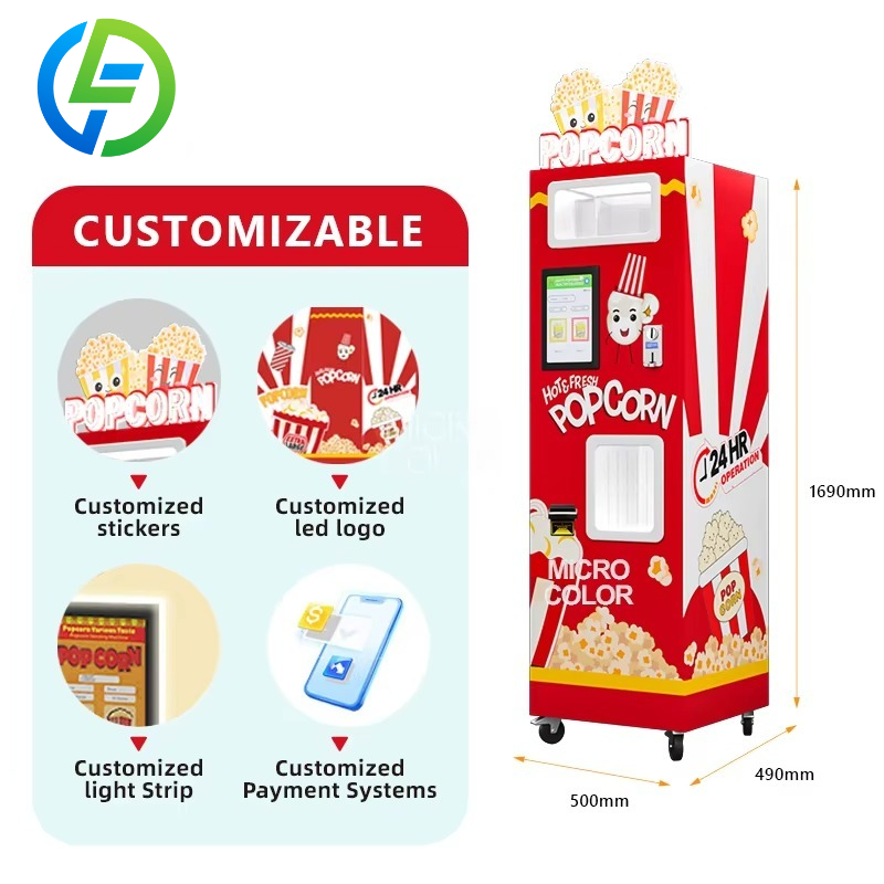 เครื่องทำป๊อปคอร์นเชิงพาณิชย์แ - Popcorn Vending Machine บทวิจารณ์และราคา