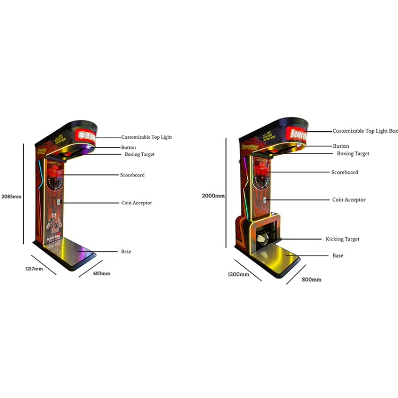 เครื่องชกมวยกันน้ำสำหรับเล่นกล - Boxing Machine Arcade บทวิจารณ์และราคา