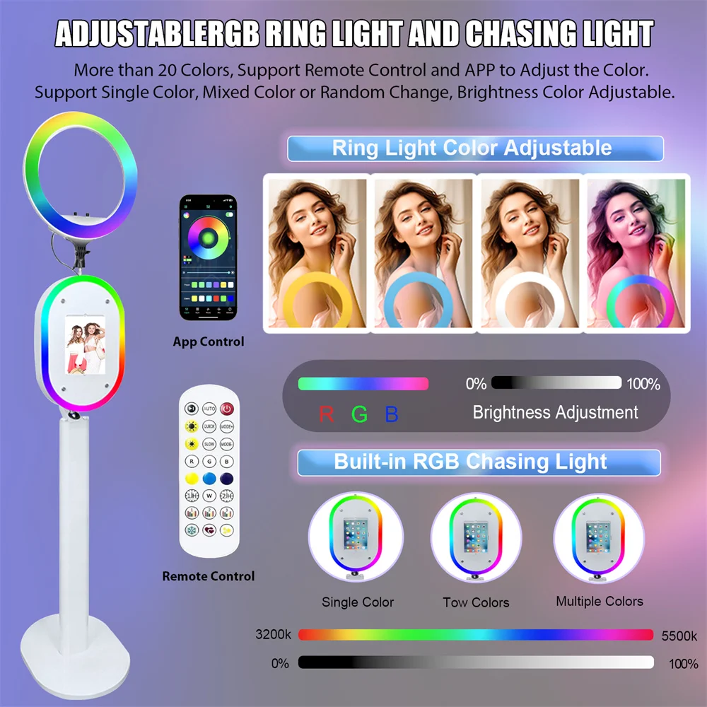 ใหม่แบบพกพา iPad Photo Booth เ - Photo Booth Machine บทวิจารณ์และราคา
