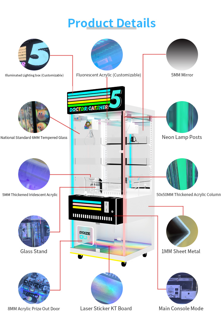 เครื่องเกมคีบตุ๊กตาหยอดเหรียญใ - Arcade Prize Vending Machine บทวิจารณ์และราคา