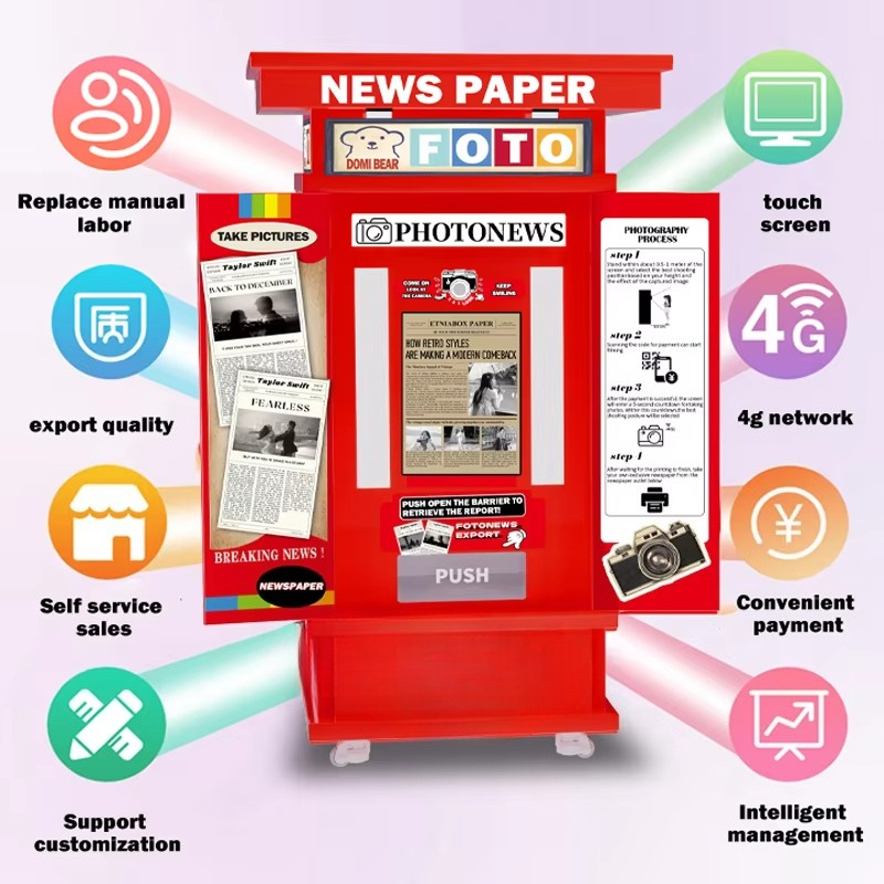 ตู้ถ่ายรูปธุรกิจ เครื่องพิมพ์ภ - Photo Booth Machine บทวิจารณ์และราคา