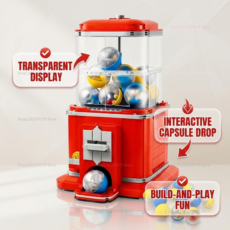 1343 ชิ้น ชุดตัวต่อเครื่องจำหน - Arcade Games And Vending บทวิจารณ์และราคา