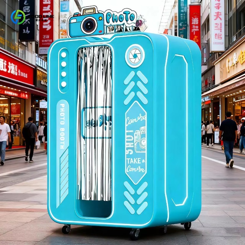 ตู้ถ่ายรูปสไตล์เกาหลีแบบกำหนดเ - Photo Booth Machine บทวิจารณ์และราคา