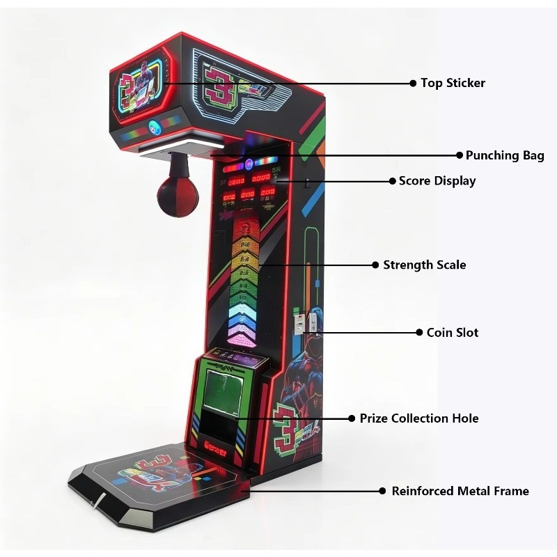 เครื่องจำลองการชกมวยอิเล็กทรอน - Boxing Machine Arcade บทวิจารณ์และราคา