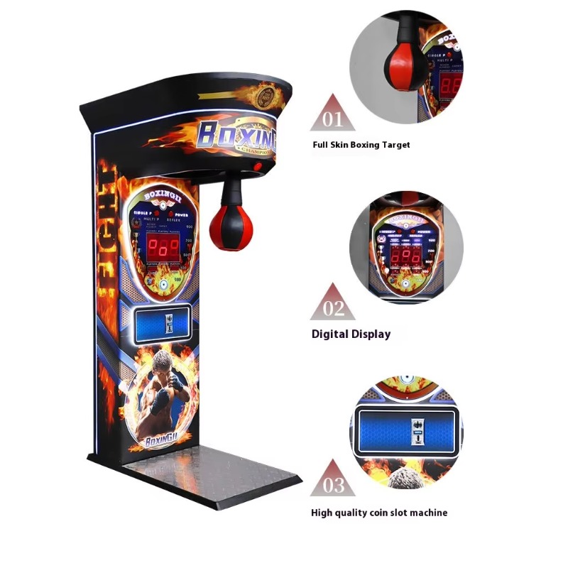 เครื่องเกมส์ชกมวย Black King B - Boxing Machine Arcade บทวิจารณ์และราคา