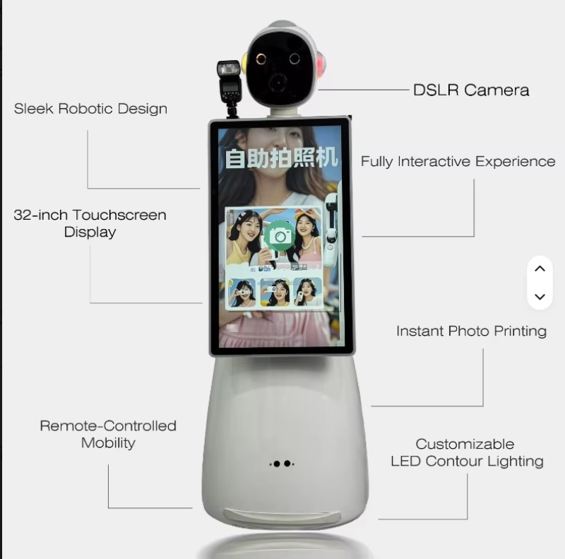 ตู้ถ่ายรูปอัตโนมัติพร้อมกล้องอ - Photo Booth Machine บทวิจารณ์และราคา