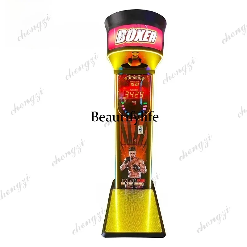 เครื่องเกมส์ชกมวยในร่มแบบหยอดเ - Boxing Machine Arcade บทวิจารณ์และราคา