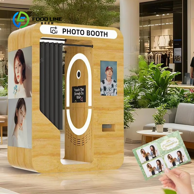 บูธถ่ายภาพไม้แบบพกพาสั่งทำพิเศ - Photo Booth Machine บทวิจารณ์และราคา