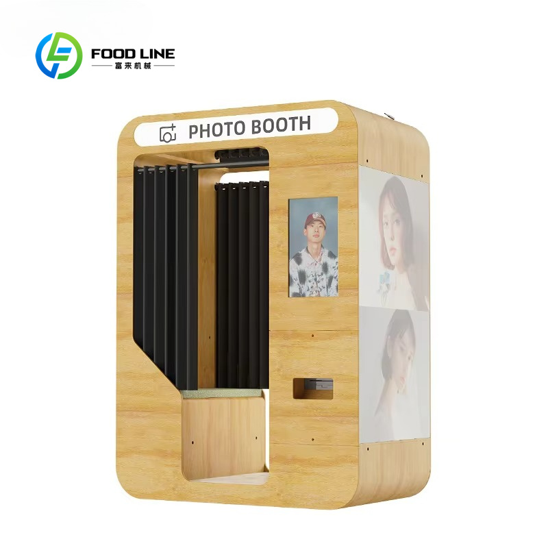 บูธถ่ายภาพไม้แบบพกพาสั่งทำพิเศ - Photo Booth Machine บทวิจารณ์และราคา