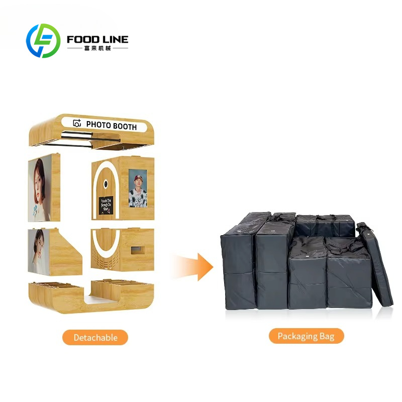 บูธถ่ายภาพไม้แบบพกพาสั่งทำพิเศ - Photo Booth Machine บทวิจารณ์และราคา