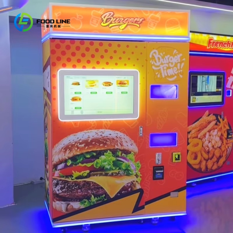 เครื่องจำหน่ายเบอร์เกอร์อัตโนม - Popcorn Vending Machine บทวิจารณ์และราคา