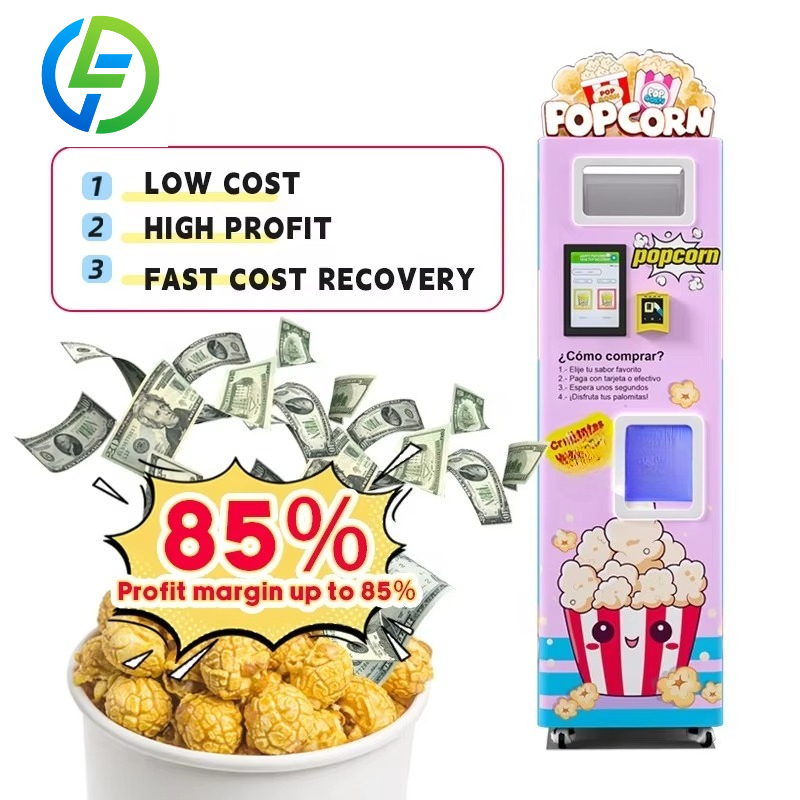 เครื่องทำป๊อปคอร์นอัจฉริยะสำหร - Popcorn Vending Machine บทวิจารณ์และราคา