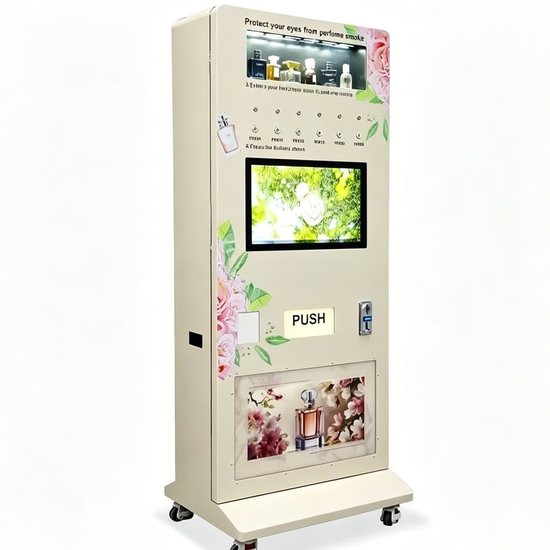 ตู้จำหน่ายน้ำหอมอัตโนมัติแบบหน - Popcorn Vending Machine บทวิจารณ์และราคา