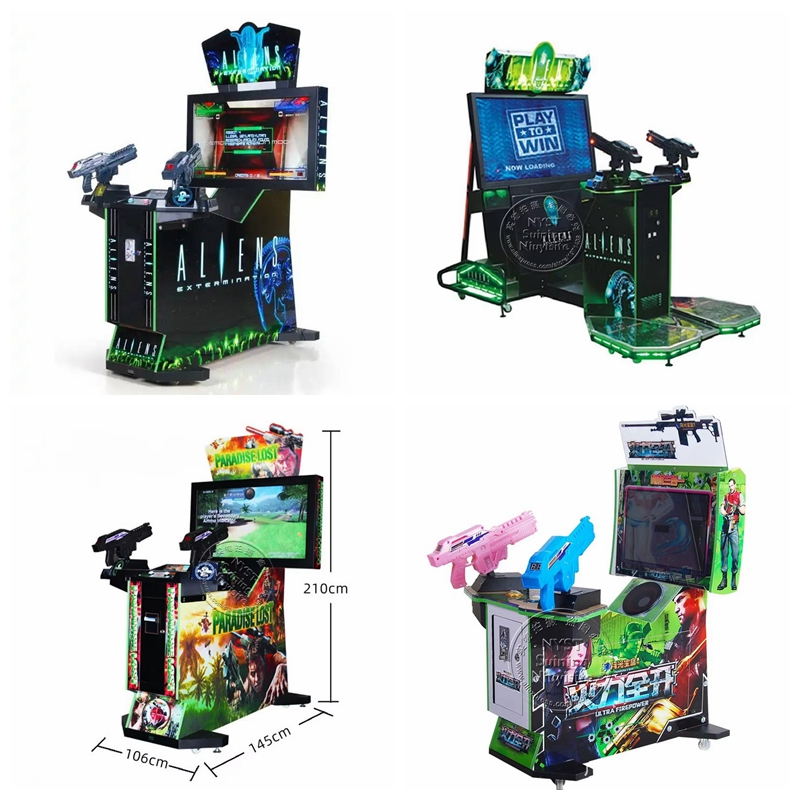 เครื่องเกมยิงปืนเอเลี่ยน ห้องเ - Gun Shooting Arcade บทวิจารณ์และราคา