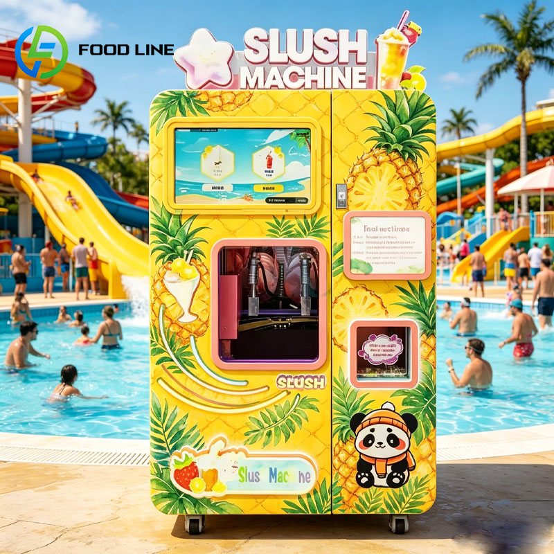 เครื่องทำน้ำแข็งปั่น เครื่องขา - Slushie Machine Vending บทวิจารณ์และราคา