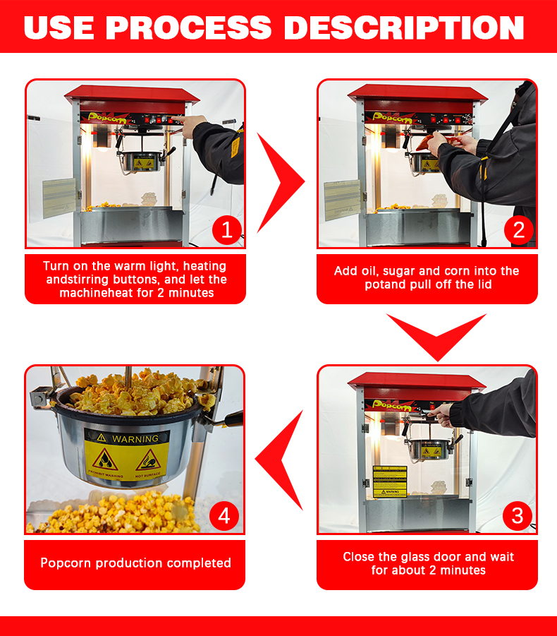 เครื่องทำป๊อปคอร์นเชิงพาณิชย์  - Popcorn Vending Machine บทวิจารณ์และราคา